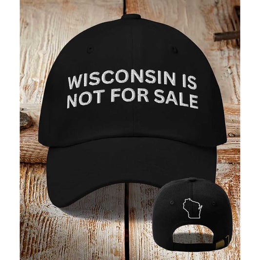 Wisconsin Is Not For Sale Hat -Moonbestprint