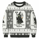 Witch Frog Twas The Tism Mlord 2025 Christmas Ugly Sweater – Moonbestprint