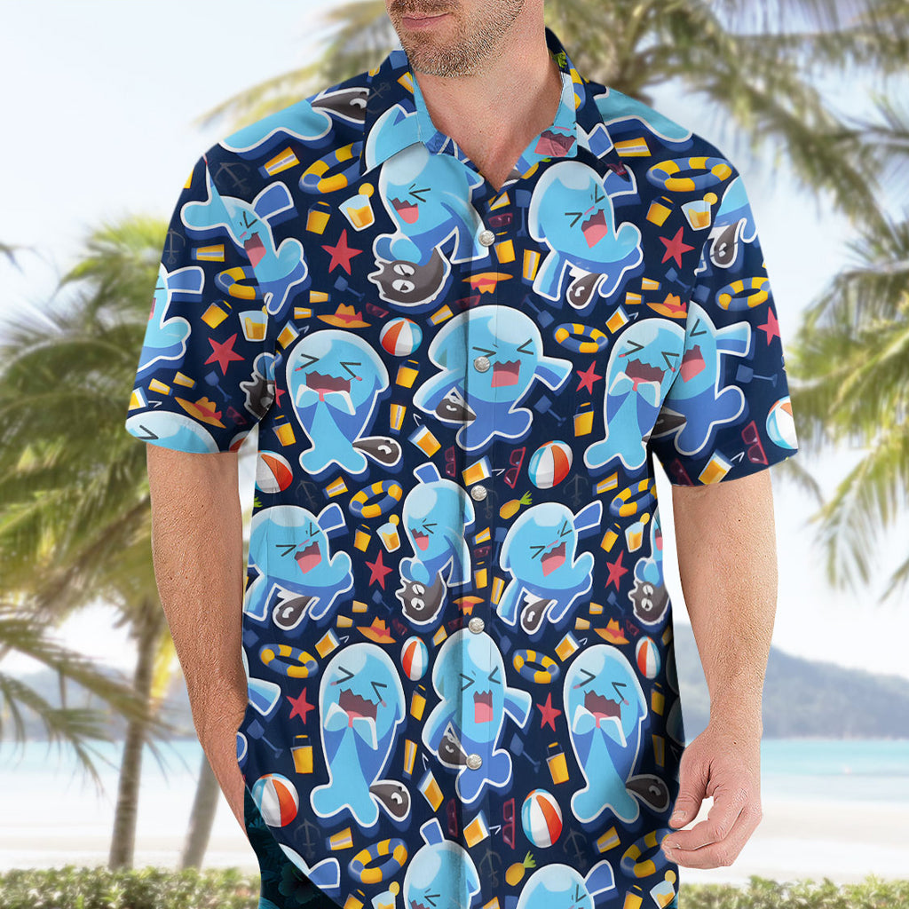 Wobbuffet Pokemon Hawaiian Shirt Funny Summer – Moonbestprint