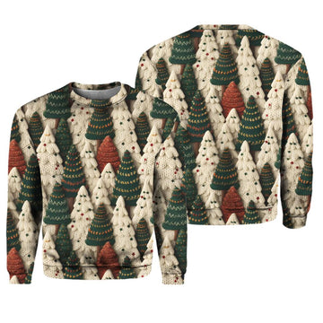 Women's Christmas Pine Tree Sweater - Moonbestprint