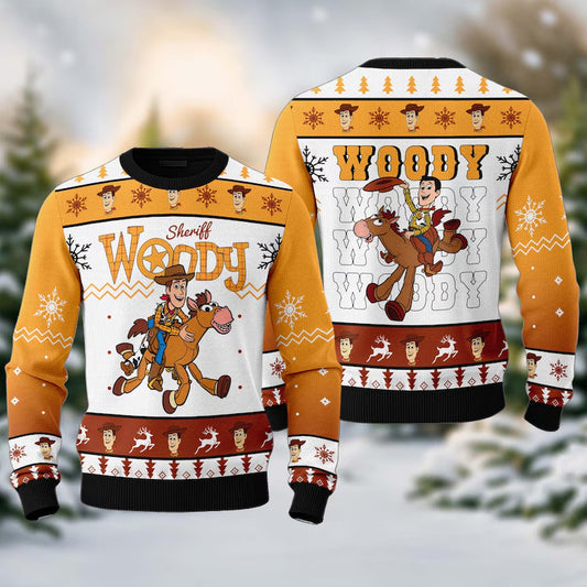 Woody Ugly Christmas Sweater 2025 – Moonbestprint