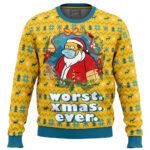 Worst Christmas Ever Simpsons Ugly Christmas Sweater – Moonbestprint