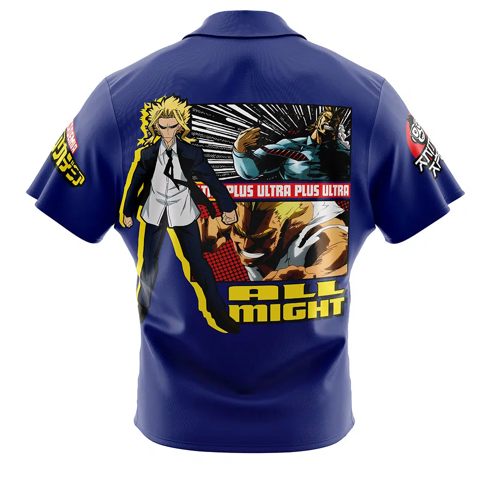 Yagi Toshinori (All Might) My Hero Academia Hawaiian Shirt – Moonbestprint