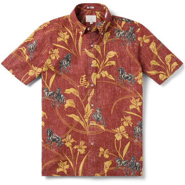 Year Of Horse 2026 Red Hawaiian Shirt – Moonbestprint