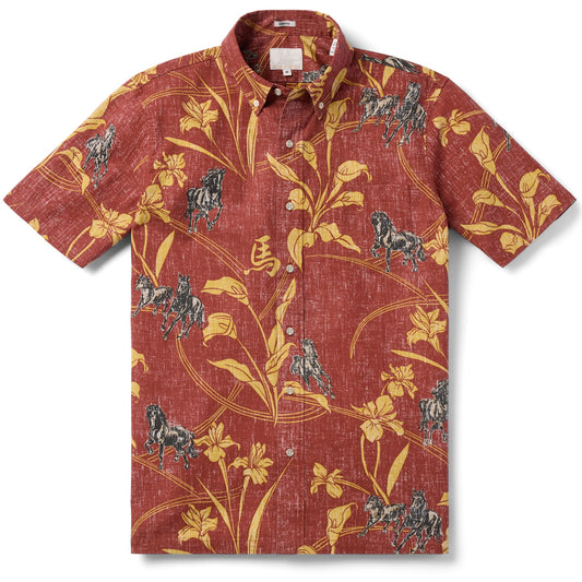 Year Of Horse 2026 Red Hawaiian Shirt – Moonbestprint