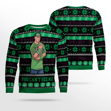 You Can't See Me John Cena Ugly Sweater – Moonbestprint