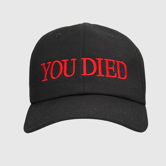 You Died Hat -Moonbestprint
