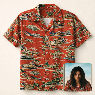 Zendaya Actress Euphoria TV Series Season 3 Vintage Hawaiian Shirt – Moonbestprint