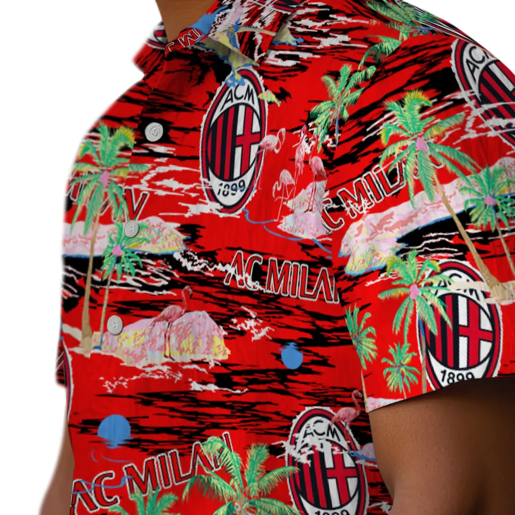 AC Milan Flamingo Retreat 2026 Hawaiian Shirt – Moonbestprint