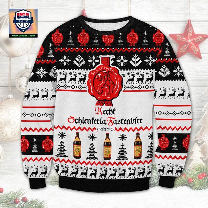 Aecht Schlenkerla Rauchbier Marzen Beer Ugly Christmas Sweater 2022 ? Usalast