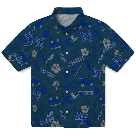 Air Force Falcons Hawaiian Shirt - Beach Vibe | Moonbestprint