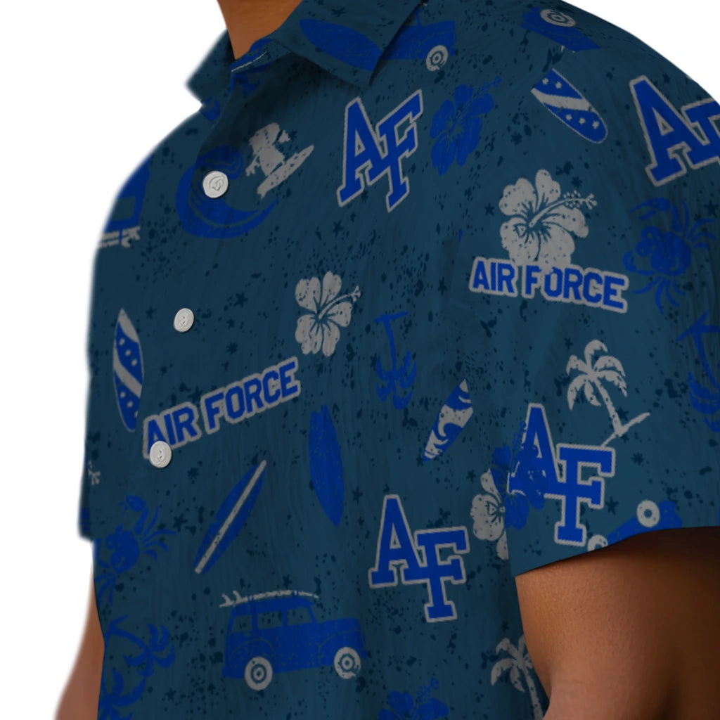 Air Force Falcons Hawaiian Shirt - Beach Vibe | Moonbestprint