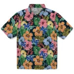 Air Force Falcons Hawaiian Shirt - Brilliant Hibiscus Garden | Moonbestprint