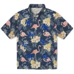 Air Force Falcons Hawaiian Shirt - Flamingo Hibiscus | Moonbestprint