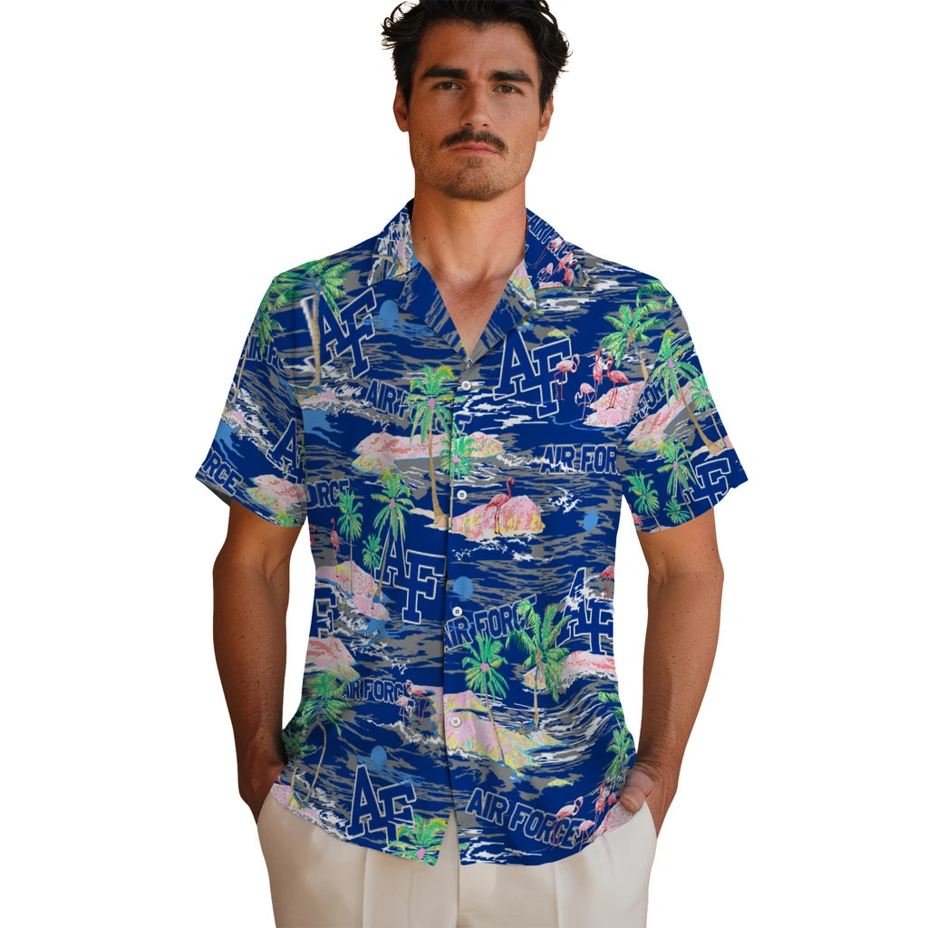 Air Force Falcons Flamingo Retreat 2026 Hawaiian Shirt – Moonbestprint