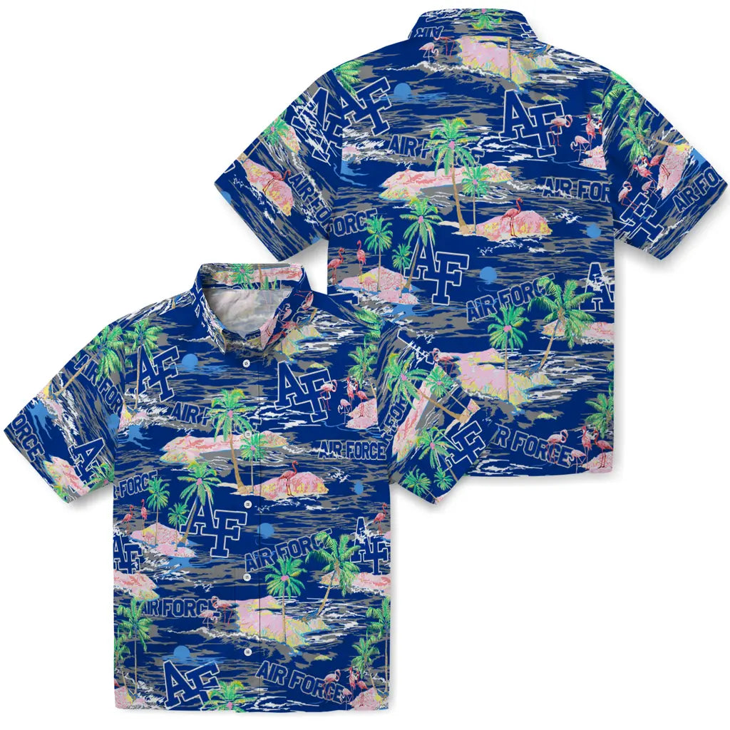 Air Force Falcons Flamingo Retreat 2026 Hawaiian Shirt – Moonbestprint