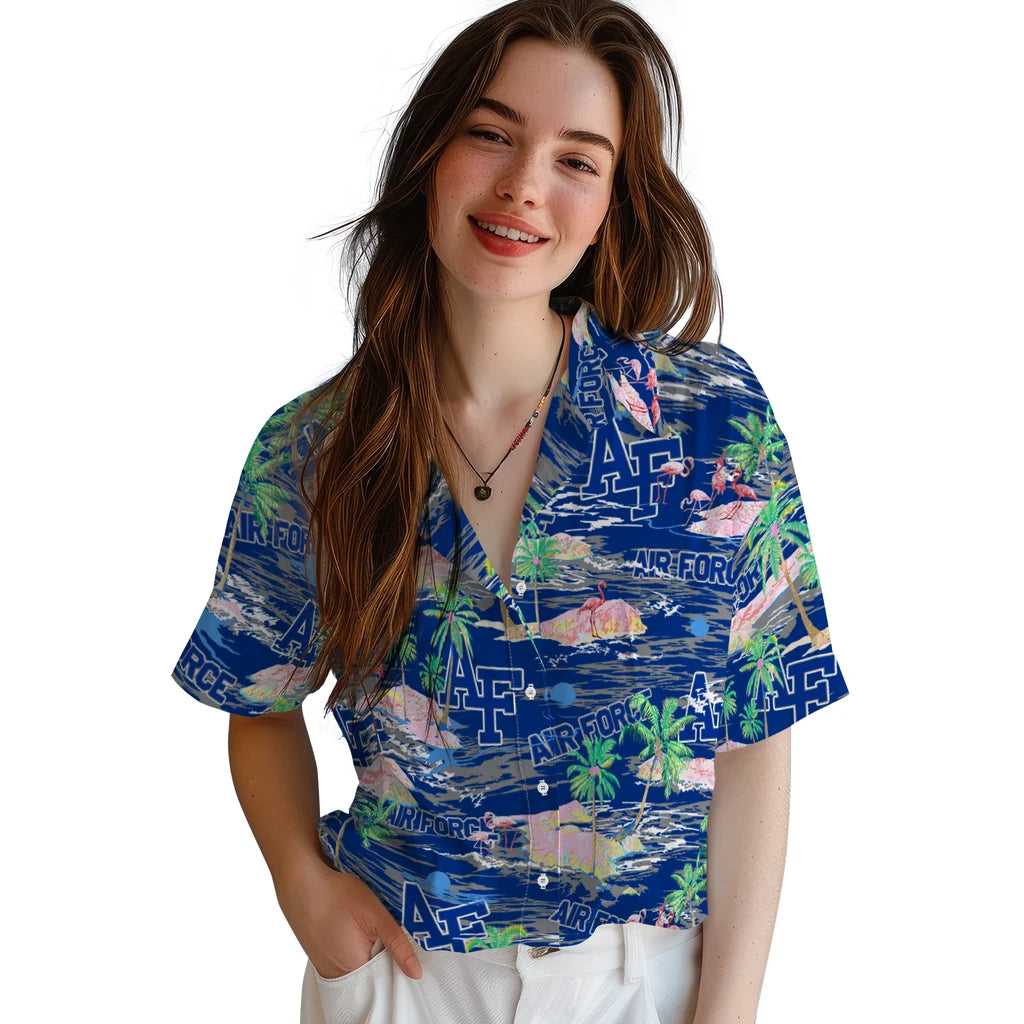 Air Force Falcons Flamingo Retreat 2026 Hawaiian Shirt – Moonbestprint