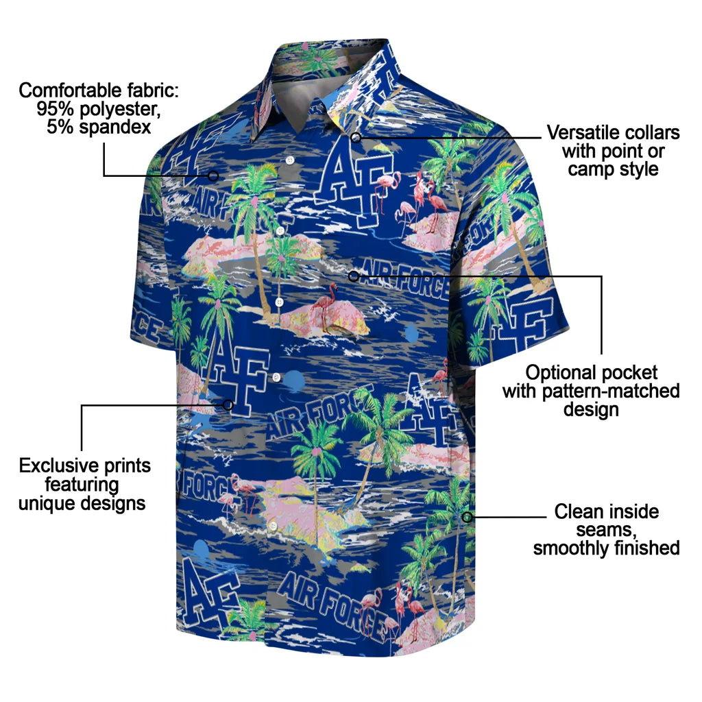 Air Force Falcons Flamingo Retreat 2026 Hawaiian Shirt – Moonbestprint