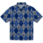 Air Force Falcons Hawaiian Shirt - Golfing Plaid | Moonbestprint