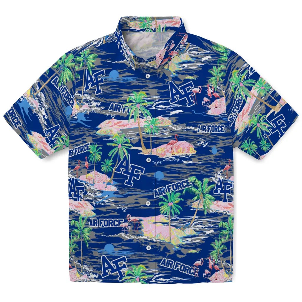 Air Force Falcons Hawaiian Shirt - Hawaii Island | Moonbestprint