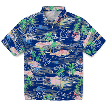 Air Force Falcons Hawaiian Shirt - Hawaii Island | Moonbestprint