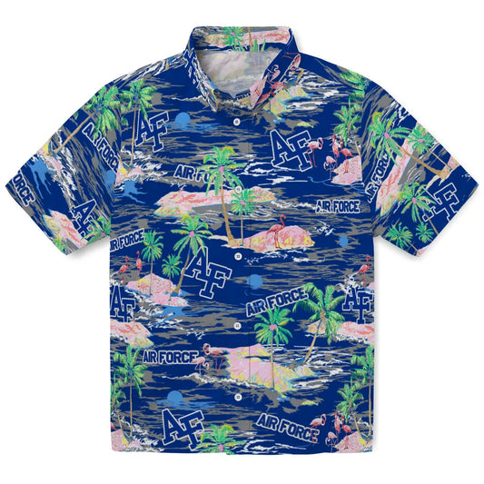 Air Force Falcons Hawaiian Shirt - Hawaii Island | Moonbestprint