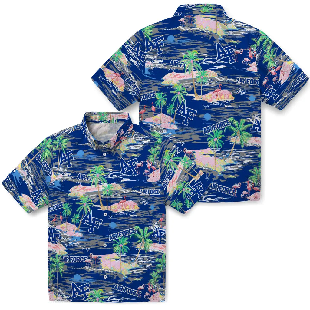 Air Force Falcons Hawaiian Shirt - Hawaii Island | Moonbestprint