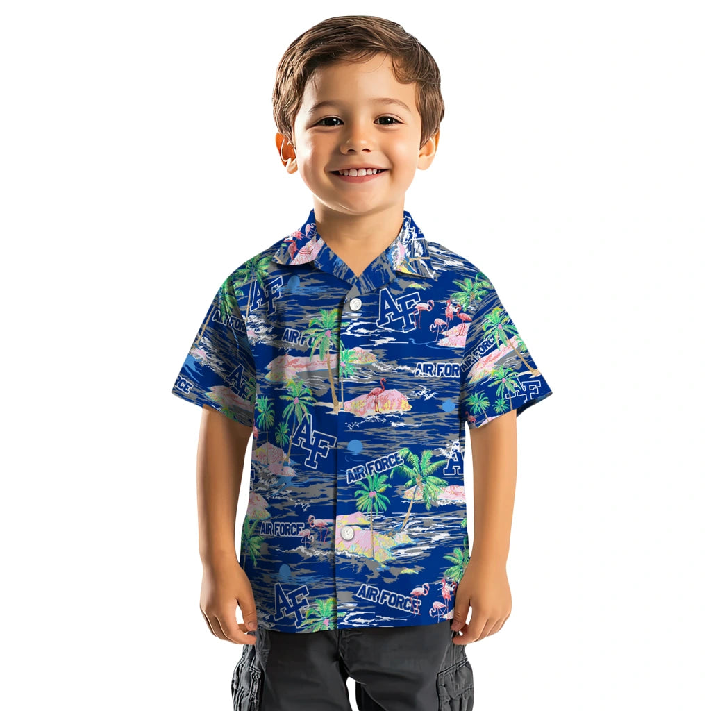 Air Force Falcons Hawaiian Shirt - Hawaii Island | Moonbestprint