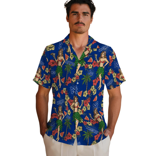 Air Force Falcons Hawaiian Shirt - Hawaiian Girls Design | Moonbestprint