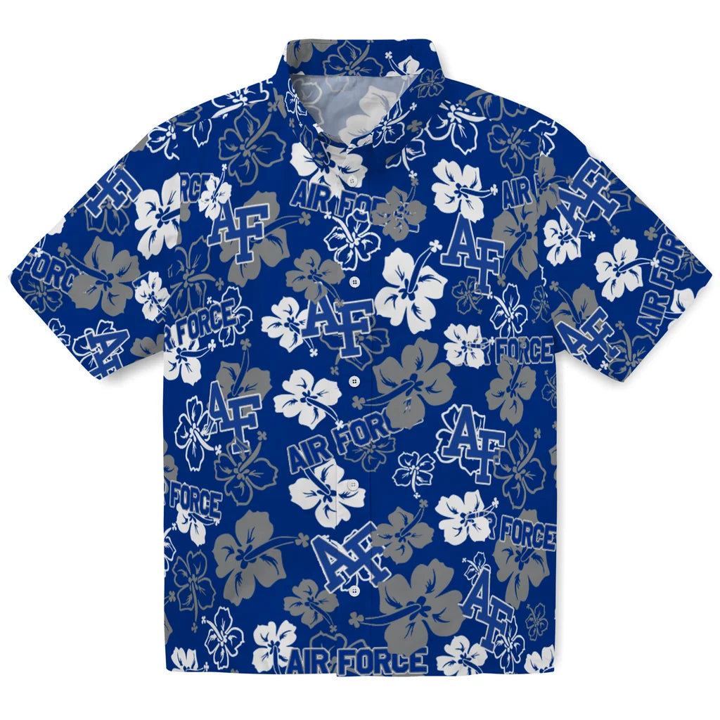 Air Force Falcons Hibiscus Bloom Hawaiian Shirt – Moonbestprint