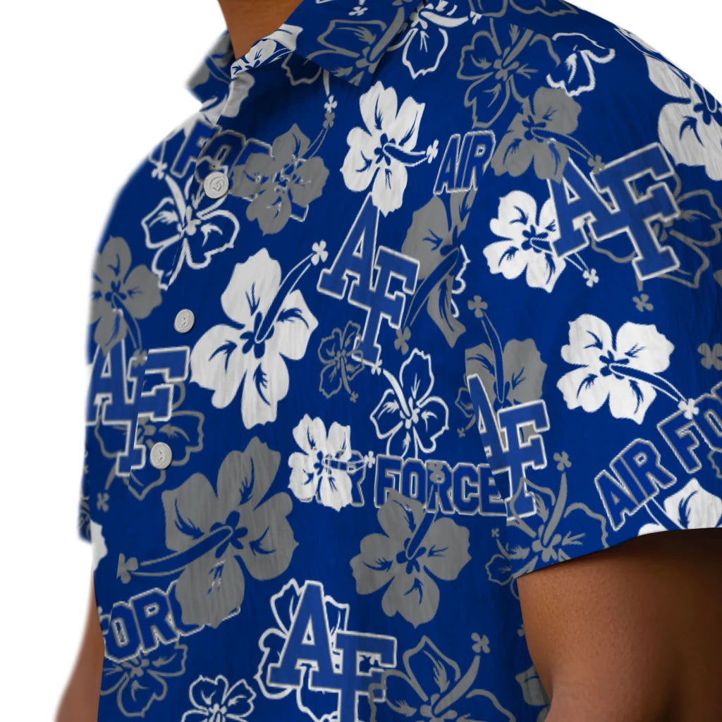 Air Force Falcons Hibiscus Bloom Hawaiian Shirt – Moonbestprint