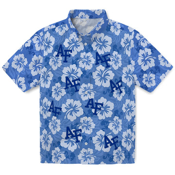 Air Force Falcons Hawaiian Shirt - Hibiscus Cluster | Moonbestprint