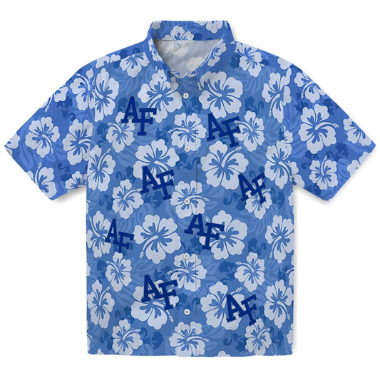 Air Force Falcons Hawaiian Shirt - Hibiscus Cluster | Moonbestprint