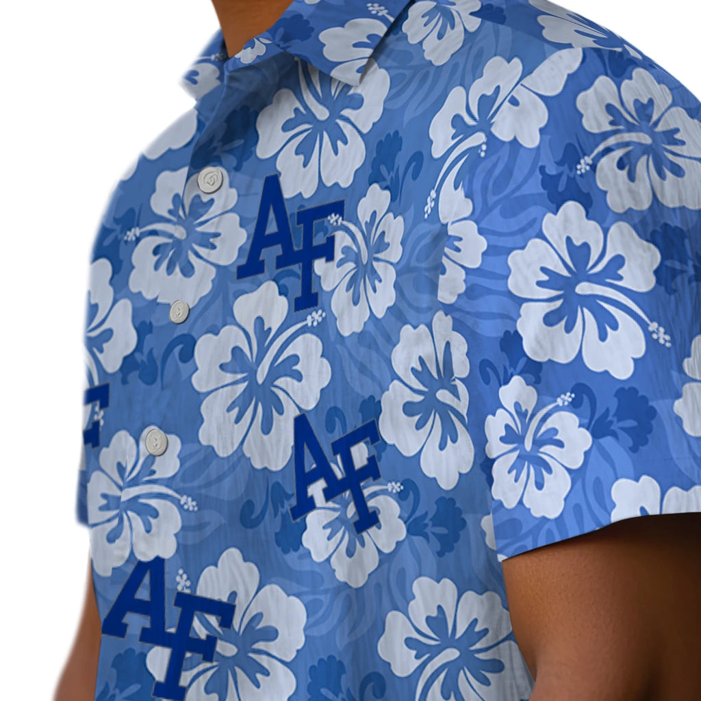 Air Force Falcons Hawaiian Shirt - Hibiscus Cluster | Moonbestprint