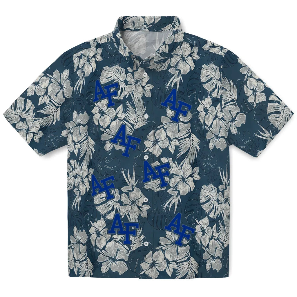 Air Force Falcons Hawaiian Shirt - Hibiscus Flowers | Moonbestprint