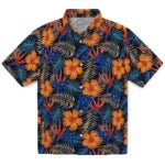 Air Force Falcons Hawaiian Shirt - Hibiscus Foliage | Moonbestprint