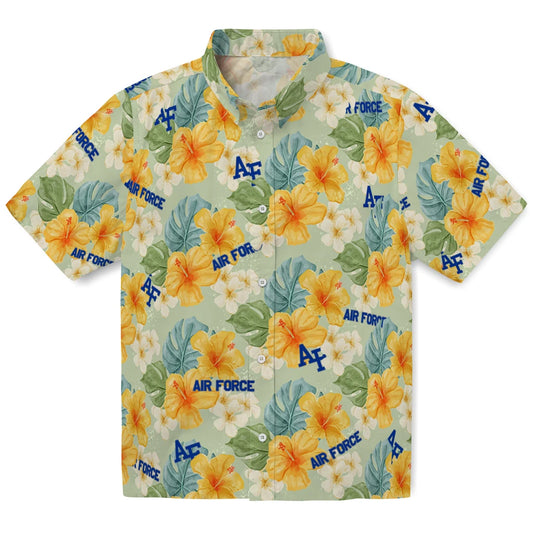 Air Force Falcons Hawaiian Shirt - Hibiscus Mood | Moonbestprint