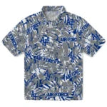 Air Force Falcons Hawaiian Shirt - Hibiscus Overlay | Moonbestprint