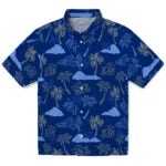Air Force Falcons Hawaiian Shirt - Palm And Clouds | Moonbestprint