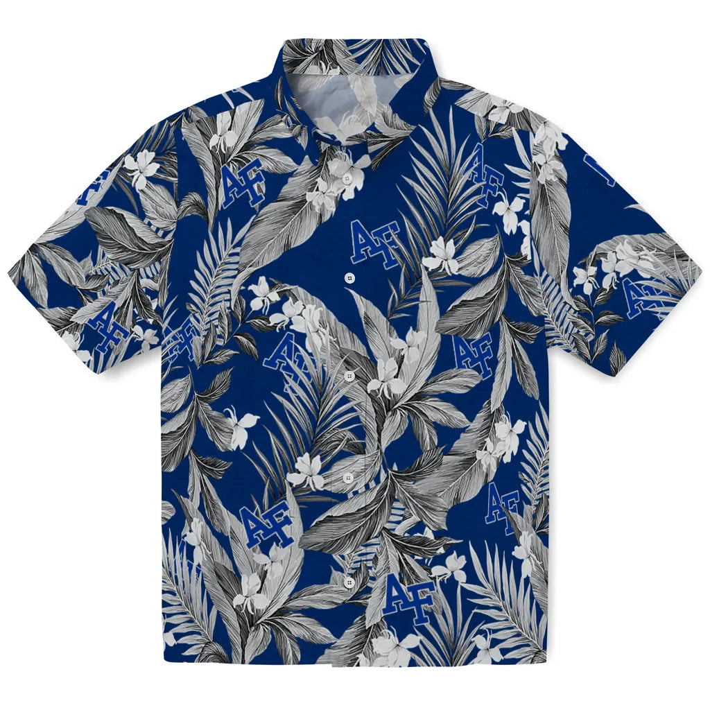 Air Force Falcons Hawaiian Shirt - Palm Leaves | Moonbestprint