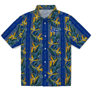Air Force Falcons Hawaiian Shirt - Paradise Vines | Moonbestprint