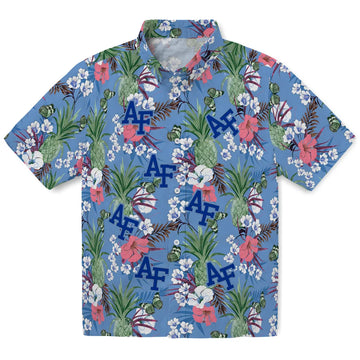 Air Force Falcons Hawaiian Shirt - Pineapple Bouquet | Moonbestprint