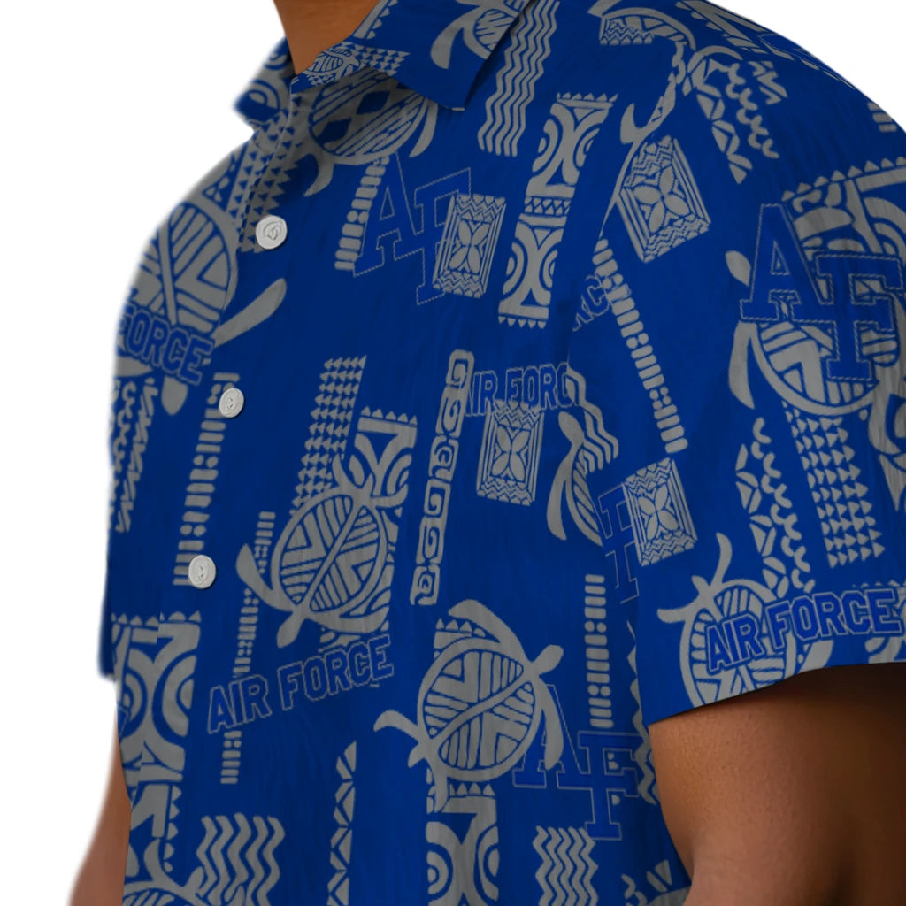 Air Force Falcons Hawaiian Shirt - Turtle Lines | Moonbestprint