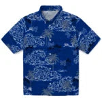Air Force Falcons Hawaiian Shirt - Wave Palm | Moonbestprint
