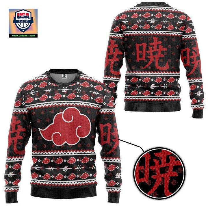 Akatsuki Naruto Christmas Sweater ? Usalast