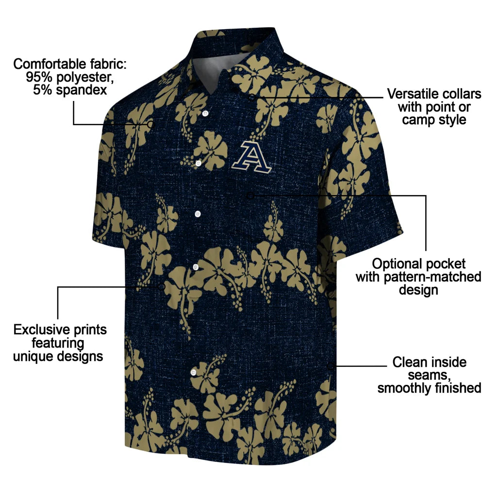 Akron Zips Hawaiian Shirt - 50th State Flower | Moonbestprint
