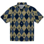 Akron Zips Hawaiian Shirt - Golfing Plaid | Moonbestprint