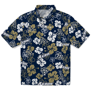 Akron Zips Hibiscus Bloom Hawaiian Shirt – Moonbestprint