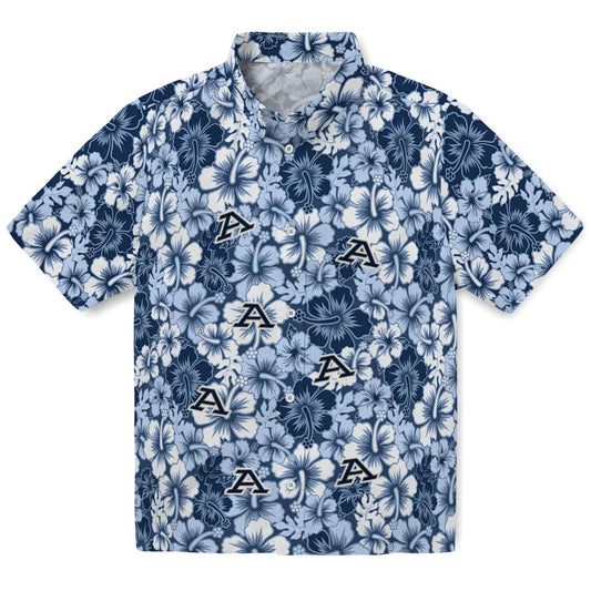 Akron Zips Hawaiian Shirt - Hibiscus Blooms | Moonbestprint