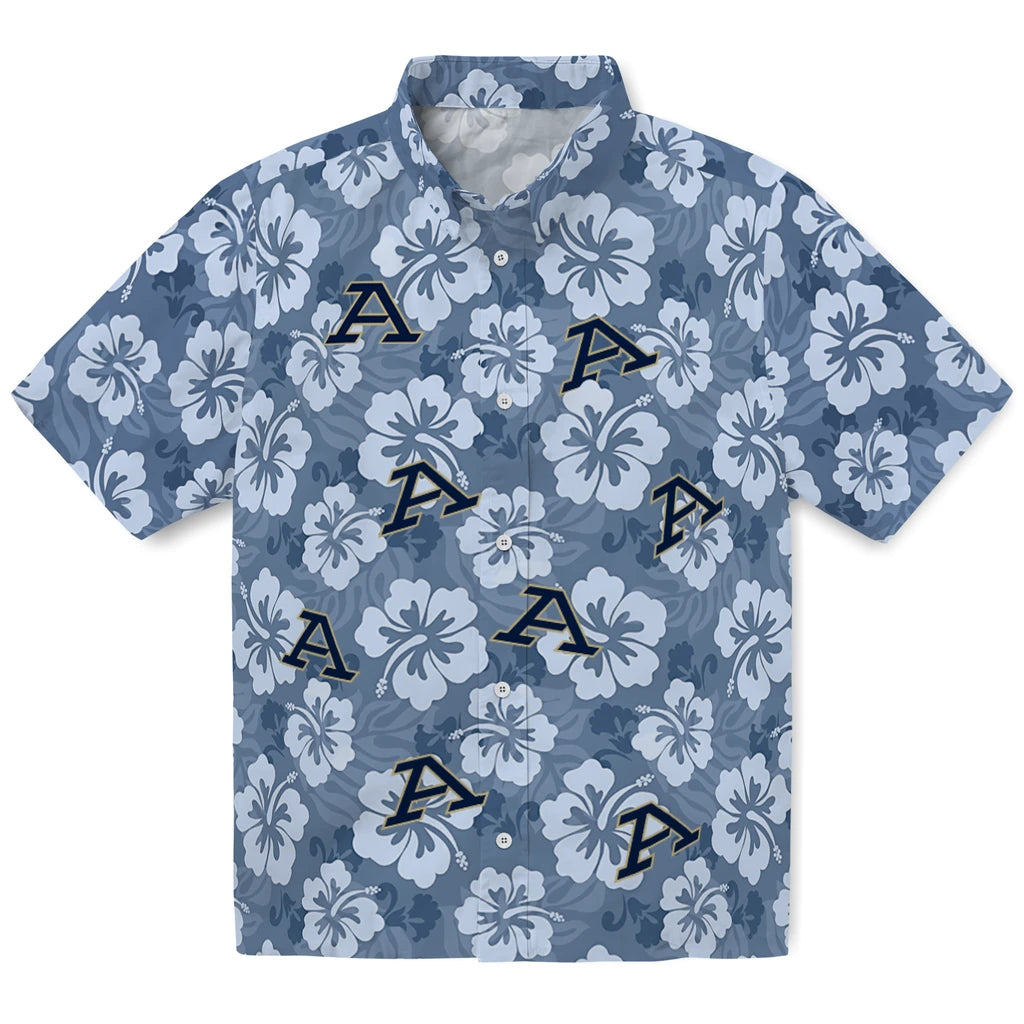 Akron Zips Hawaiian Shirt - Hibiscus Cluster | Moonbestprint